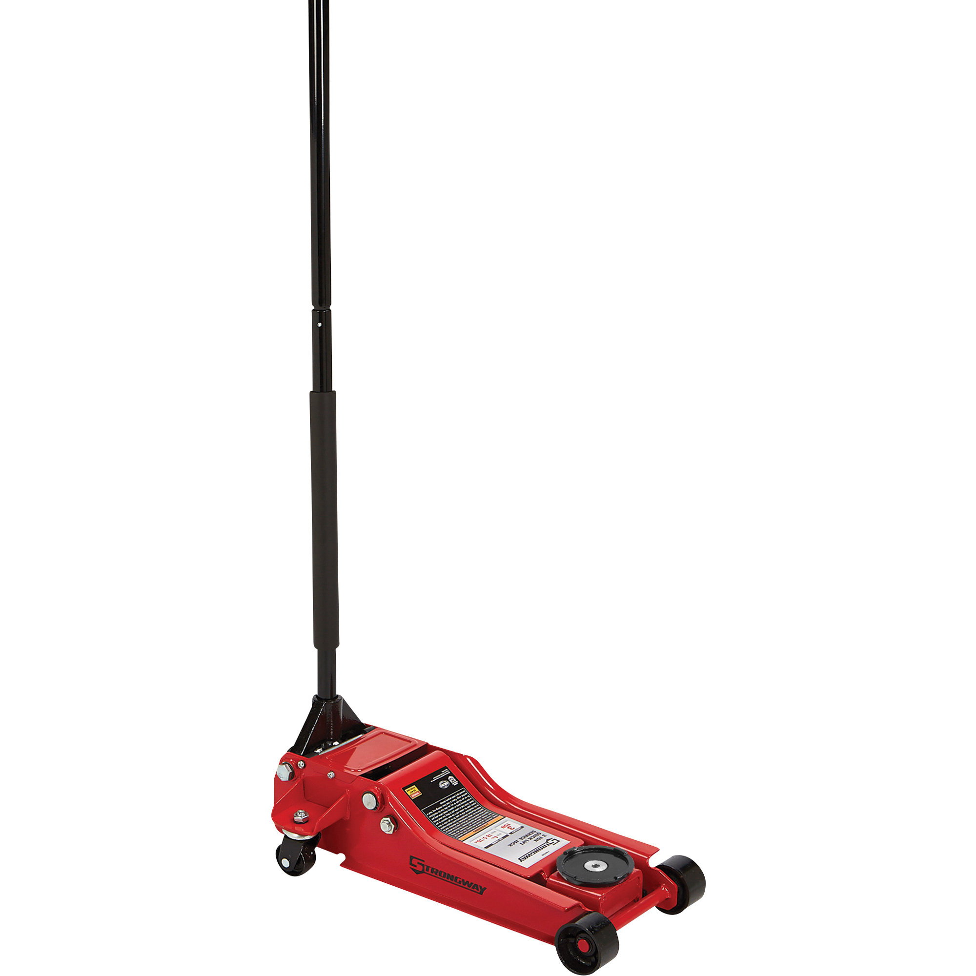 Strongway 3-Ton Hydraulic Quick Lift Low-Profile Floor Jack